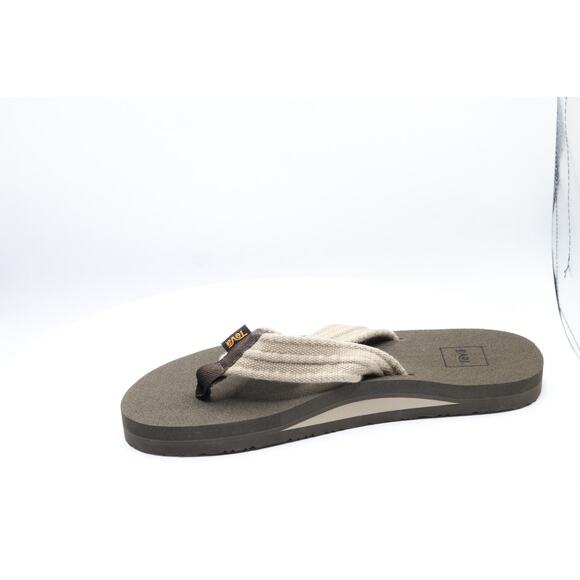 TEVA MEN\'S MUSH II CANVAS M FLIP FLOP,DUNE,8 M US main image 4